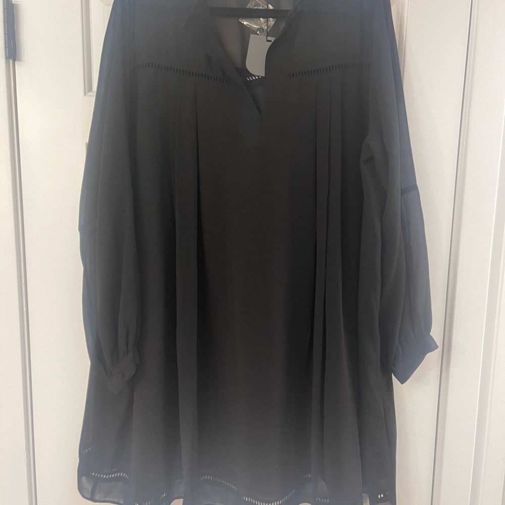 NWT Black Swing Dress